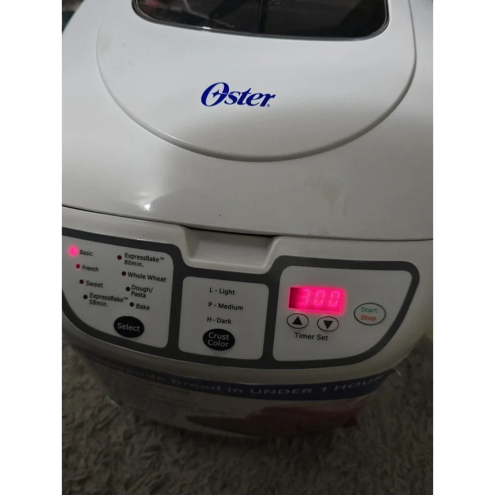 🍞 NEW W/ STICKER! Oster 5838-026 Bread Maker!  2LB LOAF! - Picture 8 of 8